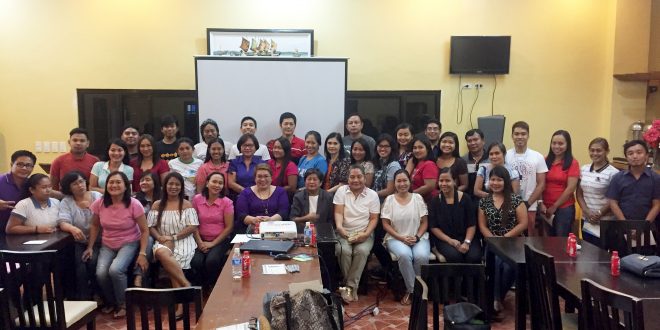 DWCL Personnel in a Seminar Workshop on Professionalizing front line service and personality development alongside Classroom Management for the New Faculty